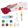 thumbnail image 1 of Handheld Sewing Machine Needlework Practical Fully Automatic Daily Home Travel Repair Tailoring DIY Craft Electric Mini Portable, 1 of 5