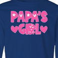 thumbnail image 4 of Inktastic Papa's Girl Gift Long Sleeve Youth T-Shirt, 4 of 5