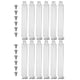 thumbnail image 1 of 12pcs PCI Slot Slot Placa Caja de computadora Caja de computadora Computadora en blanco Bloque de chasis, 1 of 7