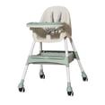 thumbnail image 2 of Silla Alta para Bebé, Trona Portátil, Asiento Compacto Y Ancho, Actividades Al Aire Libre, Silla de Comedor Multifuncional para Niños Pequeños para Ju verde, 2 of 8