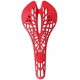 thumbnail image 1 of Mountain Bike Saddle MTB Road Bicycle Hollow Design Breathable Plastic Saddle Seat Cycling Accessory, Red, 1 of 9