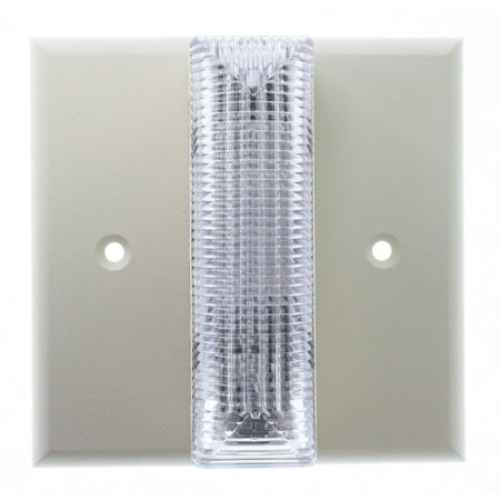 - GENTEX GXS-120-177WW 904-0758-0002SPN Remote Alarm Strobe, Wall Mount, White, 24V