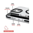 thumbnail image 3 of Funda para iPhone 13 MagSafe Ultra Impacto, Uso Rudo, InstaCase Protector para iPhone 13 antigolpes, case MagSafe Ultra Impacto, 3 of 4
