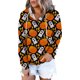 thumbnail image 1 of Sudadera de manga larga con estampado de capucha para mujer Blusa informal Tops Pompotops FGAJ16947, 1 of 7