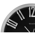 thumbnail image 4 of Westclox 12" Modern Silver Color Analog QA Wall Clock with Raised Numbers, 4 of 6