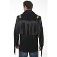thumbnail image 2 of Scully 902-409-46L-L Mens Leather Wear Jacket, Bourbon Boar Suede - Size 46L, 2 of 2