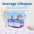 thumbnail image 5 of Made4Pets Cat Litter Crystals, Non Clumping No scooping Low Dust, Low Tracking, Lightweight, Dehydrates Waste, Lavender, 4 Packs, 5 of 7