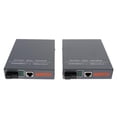 thumbnail image 2 of 1 Pair Gigabit Media Converter, Up to 1000Mbps 10/100/1000Base 1000Base-FX Single Mode, Extends up to 20km, 2 of 7