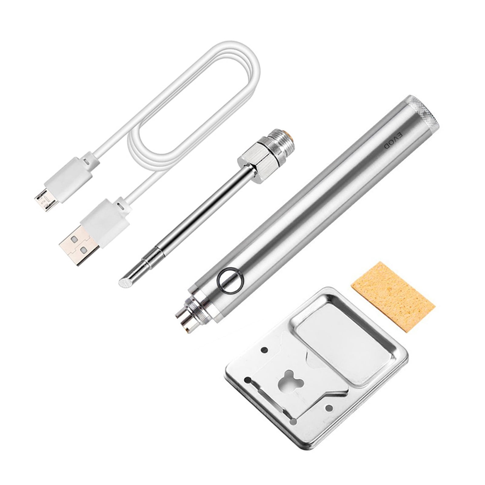 Wireless Soldering Iron,Rechargeable Soldering Iron,USB Soldering Iron 510 Interface Soldering Iron Tip-Horseshoe