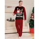 thumbnail image 3 of Conjuntos navideños familiares Pijamas a juego 2024 Alce Adultos Niños Look madre hija Pijamas Ropa de estar por casa para niños Pijamas Ropa, 3 of 5