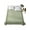 Cameo Green, variant on Twin Flat Sheet 66"x96", Cameo Green Retro Greek Key Soft Lightweight Bedding Flat Sheets Only, Geometric Greece Ancient Rustic Brushed Microfiber Top Bed Sheet, Breathable StainResistant Bedsheets