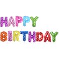 thumbnail image 1 of 13pcs HAPPY BIRTHDAY Letter Foil Balloons Birthday Party Celebration Decoration(Colorful), 1 of 10