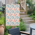 thumbnail image 2 of Garden Flag Double-Side Printed House Flag Green Teal Tie Dye Yard Flag Boho Abstract Art Welcome Banner Decor Outdoor Holiday Decorations 12*18in, 2 of 8
