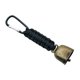 thumbnail image 3 of Campana de oso ruidoso para colgar, protección para senderismo, montañismo, pesca, supervivencia Negro, 3 of 8