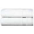 thumbnail image 3 of Adobella 2 Premium Turkish Bath Mats, 100% Combed Turkish Cotton, 800 GSM, 20 x 33 inch, White, 3 of 7