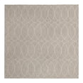 thumbnail image 3 of Unique Loom Outdoor Trellis Collection Area Rug - Gitter (10' Square Light Gray/Ivory), 3 of 6