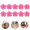 thumbnail image 3 of FENGGUIQU 10Pcs Faux Hibiscus Flowers Hawaiian Floral Decor for Crafting, Home, Party, Wedding, Displays and Decorations, 3 of 7