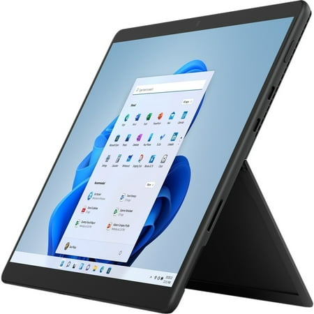 Microsoft Surface Pro 8 Tablet, 13", 8 GB, 256 GB SSD, Windows 10, Graphite