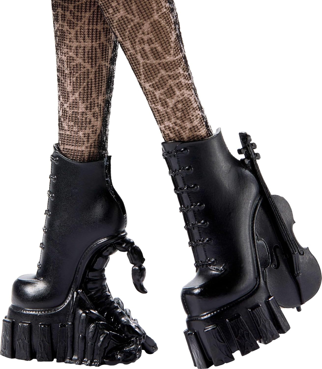 New Dolls Monster Wednesday Doll and Accessories, High Wednesday Addams Collectible in Nevermore Academy Uniform with Thing and Backpack, Doll Stand