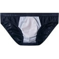thumbnail image 4 of JOCKMAIL Men's Swimming Brief Men's Low Rise Swim Briefs Male Sexy Swimming Bikini Shorts with Removable Pad, 4 of 7