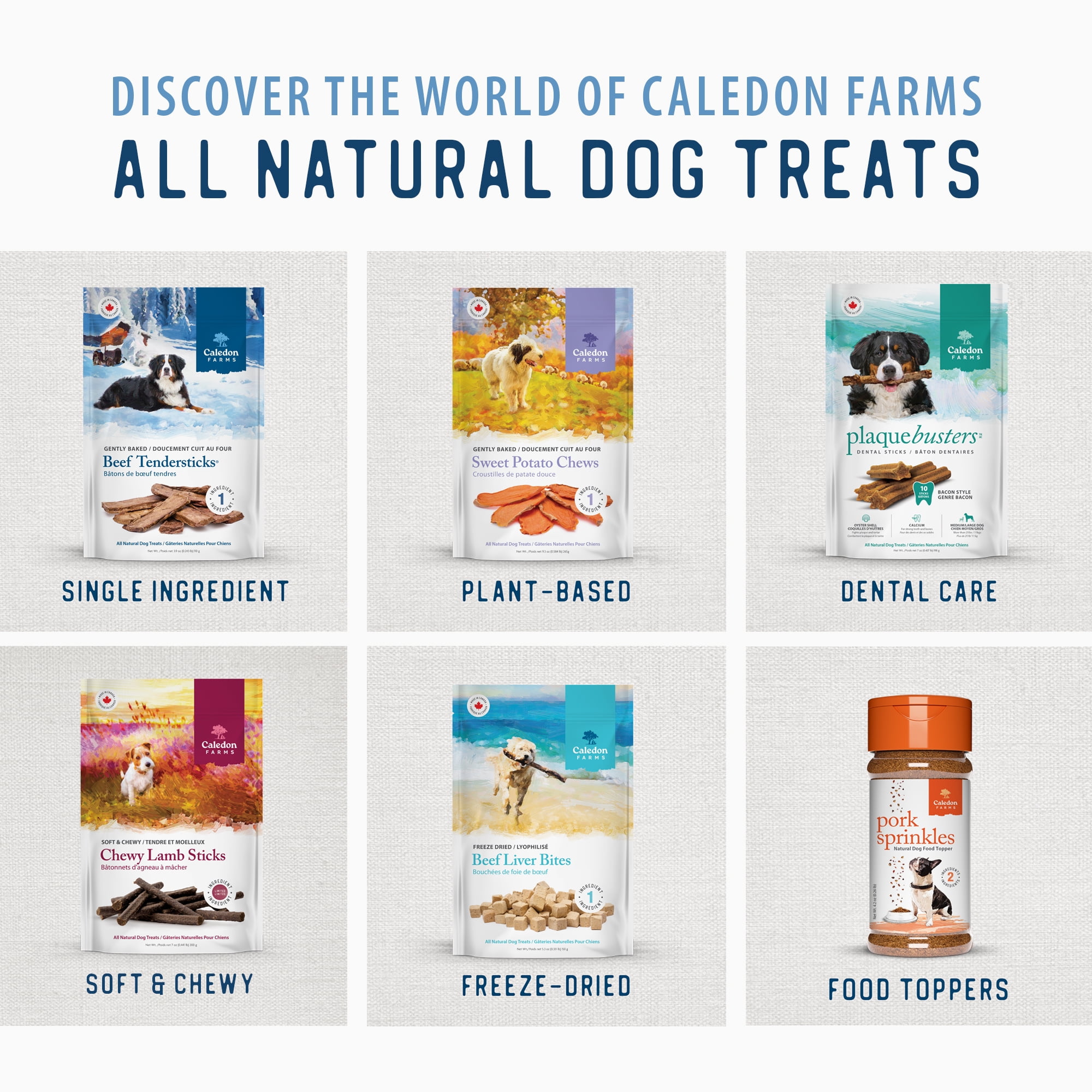 Caledon Farms all Natural Chewy Duck Sticks Value 680g