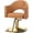 1-Brown, variant on UBesGoo Barber Chair, 360° Swivel Salon Styling Chair, Heavy Duty Hydraulic Pump, Black Gold Home Beauty Spa Equipment
