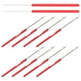thumbnail image 3 of Siliaire 10Pcs Beading Needles for Beads Jewelry Making Tool Red Plastic and Steel Wire 6.0x0.1in, 3 of 8
