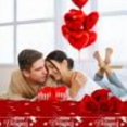 thumbnail image 1 of Cameland V-Alentine's Day Themed Tableware Set Plates Cups Napkins Tablecloth, 1 of 7