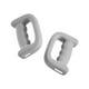 thumbnail image 5 of 2 mancuernas de mano para boxeo, 1 kg, con agarre en forma de D, para caminar, pilates, fitness, entrenamiento de fuerza Gris, 5 of 8