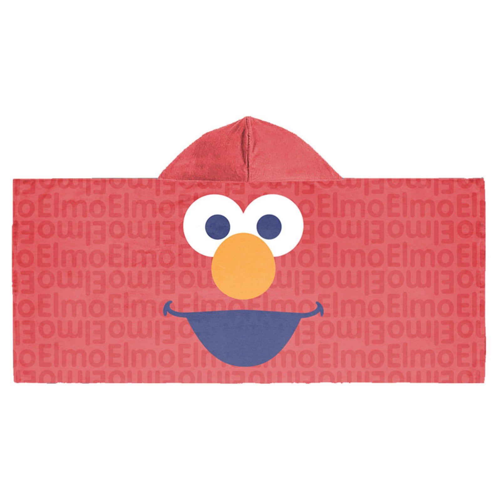 sesame street hooded towel