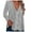 Silver, variant on hgsbedePlus Size Tops For Women V neck Collar Sequin Color Long Sleeve Fold Navel Casual Blouse Silver M Ladies Clothing
