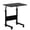 Black_a, variant on Hassch Adjustable Height Mobile Laptop Desk, 31.5-Inch Rolling Computer Desk with Lockable Wheels, Easy to Assemble & Move, White
