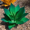 thumbnail image 4 of Rustic Hand Painted Metal Agave, Rustic Sculpture, Diy Agave Plant Home Decor Agave Garden Ornament, 4 of 5