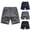 Gray, variant on ATOGUTA Boys Athletic Shorts Kids Swimwear Bathing Suits Quick Dry Beach Board Shorts Size 7-15, Black