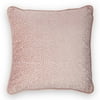 Hotel Style Confettie Velvet Glow Decorative Pillow, 20" x 20", Blush