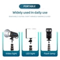 thumbnail image 3 of Light Stand,Adjustable Stand Video 1/4in 3/8in Screw Stand Alloy Adjustable With Center Column Center Column 1/4in Adjustable Load With Screw Led Video Dsfen Stand Video Stand Column 1/4in 3/8in, 3 of 7