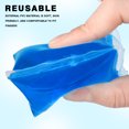 thumbnail image 3 of Bolsa de hielo para dedos JShteea de PVC gel frío reutilizable suave para personas lesionadas azul, 3 of 6