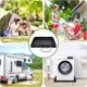 thumbnail image 2 of Yuarrent Top de traje de baño blanco resistente Trajes de baño blancos Experiencia de camping con cómoda bandeja de ducha plegable carpas, 2 of 6