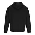 thumbnail image 4 of KeShDi Hoodies for Men Winter Casual Fleece Pocket Zipper Jacket Black 2X, 4 of 5