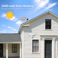 thumbnail image 2 of Luz de seguridad solar LEPOWER 1600LM con sensor de movimiento IP65, 2 of 8