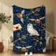 thumbnail image 1 of Manta con patrón de cielo estrellado, manta suave y cómoda, mantas frescas para el dormitorio, manta cálida para la siesta para el hogar, la oficina, viajes y campamentos, 1 of 5