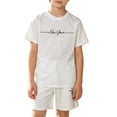 thumbnail image 3 of Tiijoy Boys Shorts Set Breathable Short Sleeve T Shirt Shorts Outfits, Sizes 9-10, 3 of 3