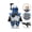 A, variant on 1 PCS Building Blocks Set Creative Space Minifigures Action Toys for Boys Girls Birthday Gift Cake Decorations