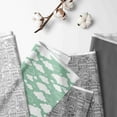thumbnail image 2 of Bacati - Clouds in the City Neutral Nursery Kids Storage Items, Mint/Grey, 2 of 31