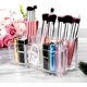 thumbnail image 5 of Elegante tocador mejorado, organizador de brochas de maquillaje con almacenamiento de acrílico transparente, organizador de tocador transparente para cosméticos y más, 5 of 7