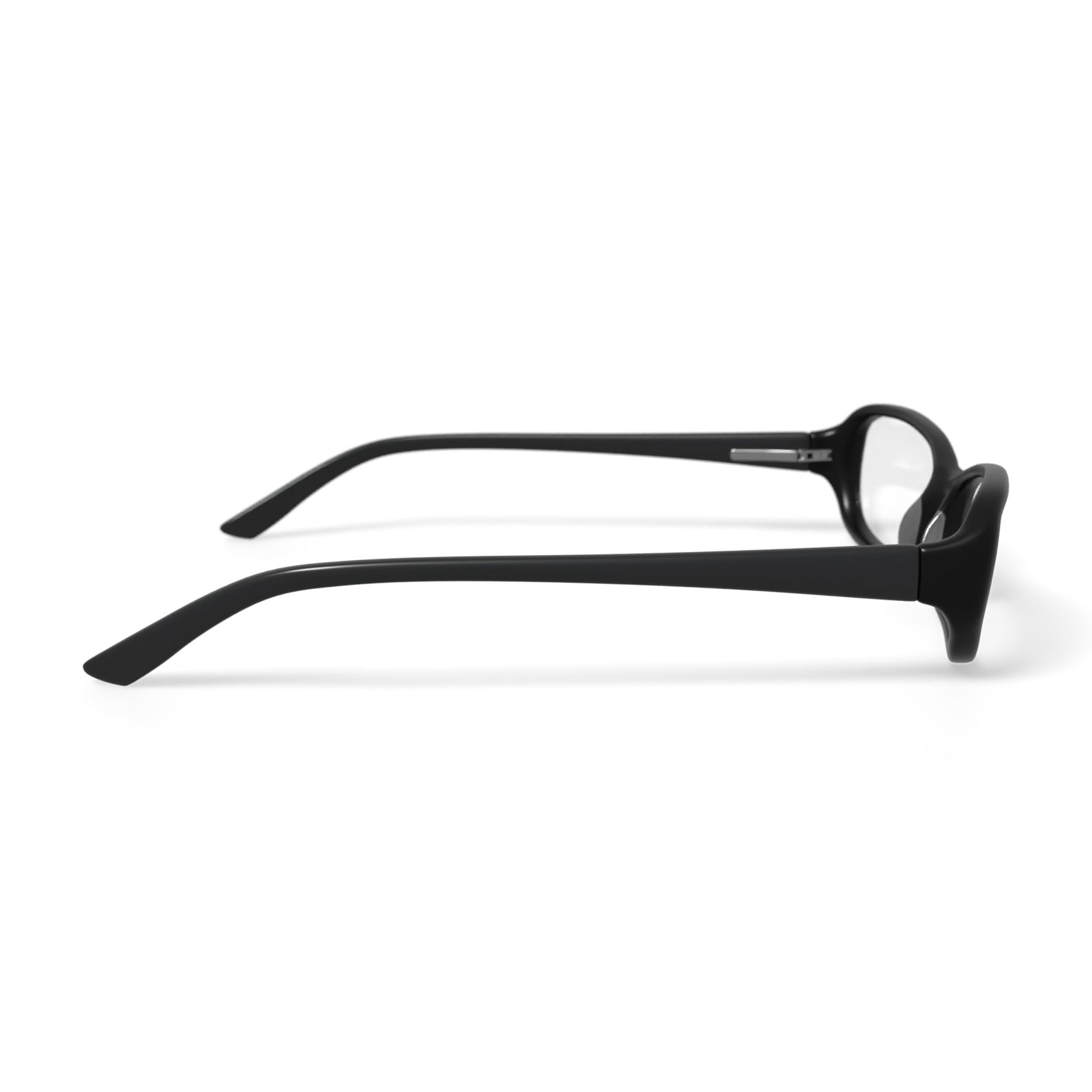 Walmart Women's FM9204 Rectangular Prescription Eyeglasses with Case, Navy Blue