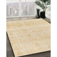 thumbnail image 2 of Ahgly Company Indoor Square Abstract Yellow Abstract Area Rugs, 5' Square, 2 of 6
