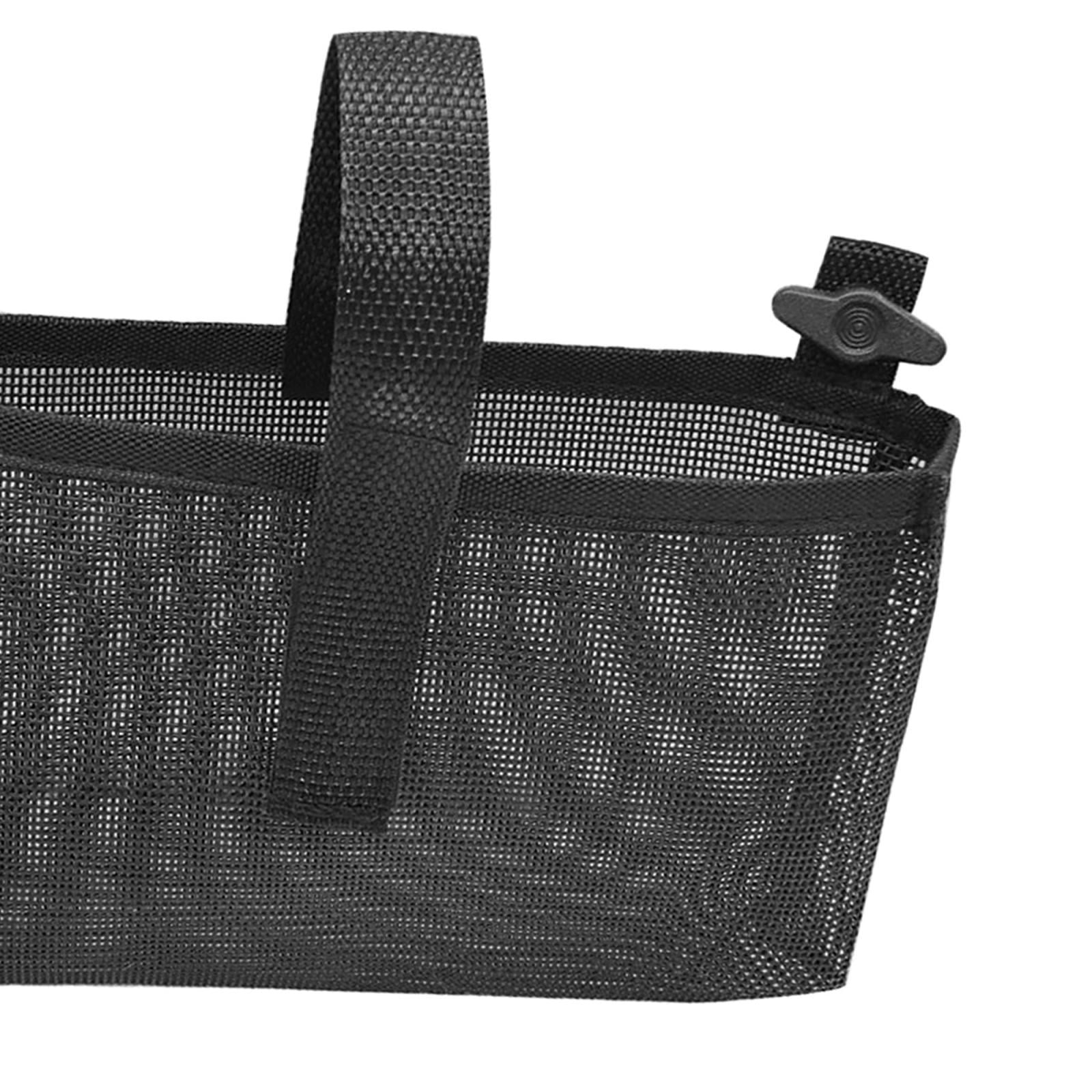 harayaa 2x Nylon Kayak Mesh Bag Multi-Functional Marine Boat Tools Storage Pouch Bottles Fishing Tackles Organizer Canoe Dinghy Camping Accessories