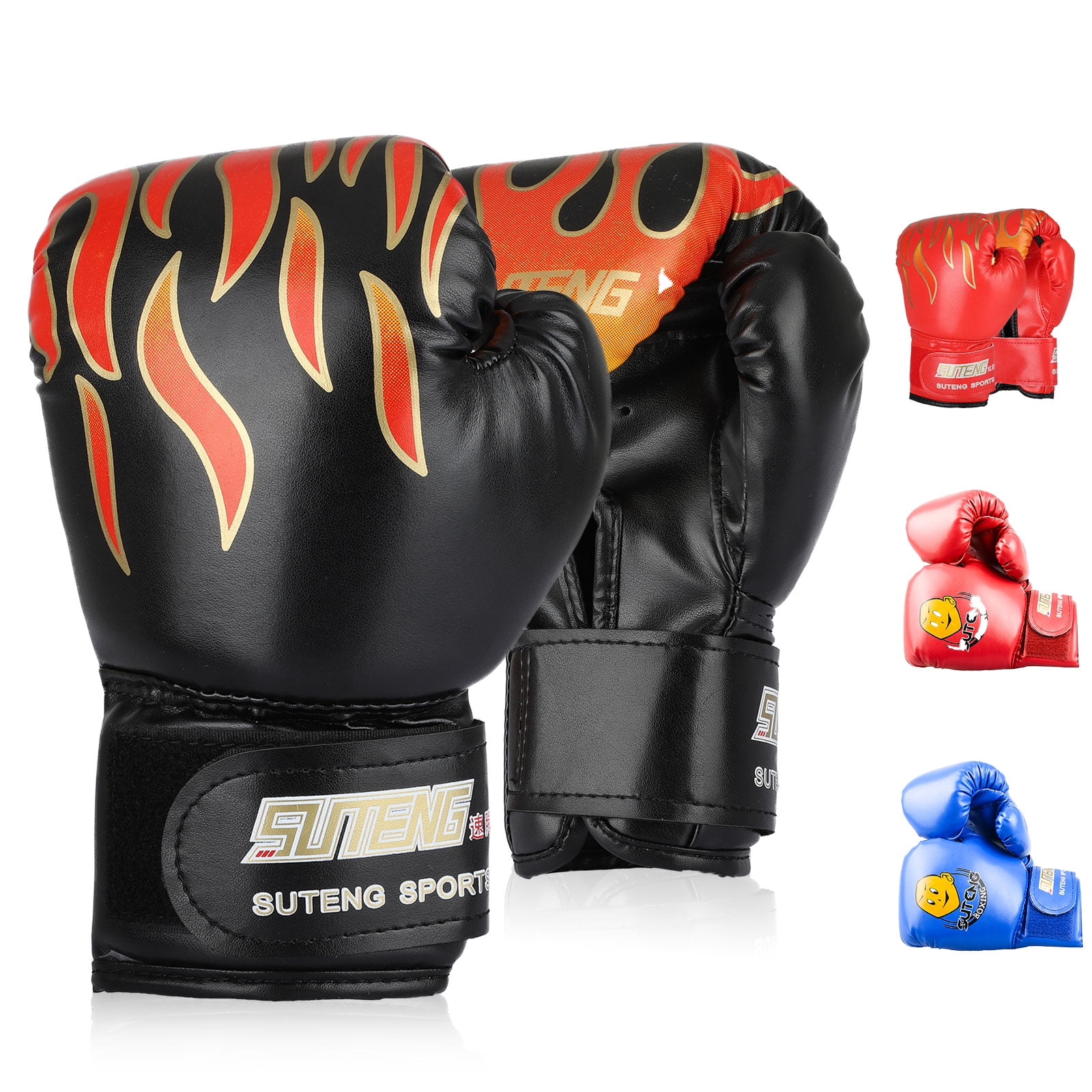 Kids Boxing Gloves Childs MMA Punching Bag Sparring Training Kickboxing Mitts