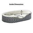 thumbnail image 7 of MidWest Homes for Pets QuiteTime Teflon Nesting Dog/Cat Pet Bed, Gray, 48 in, 7 of 7